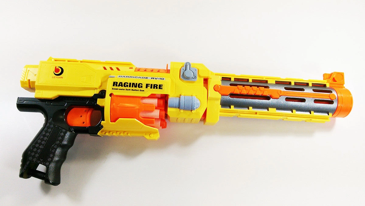 Raging Fire Zombie Laser Dart Gun – Intense Nerf-Style Action!
